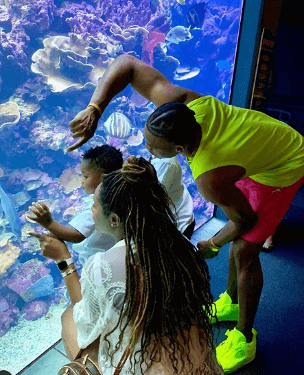 Noah Russell Westbrook Family Vacation